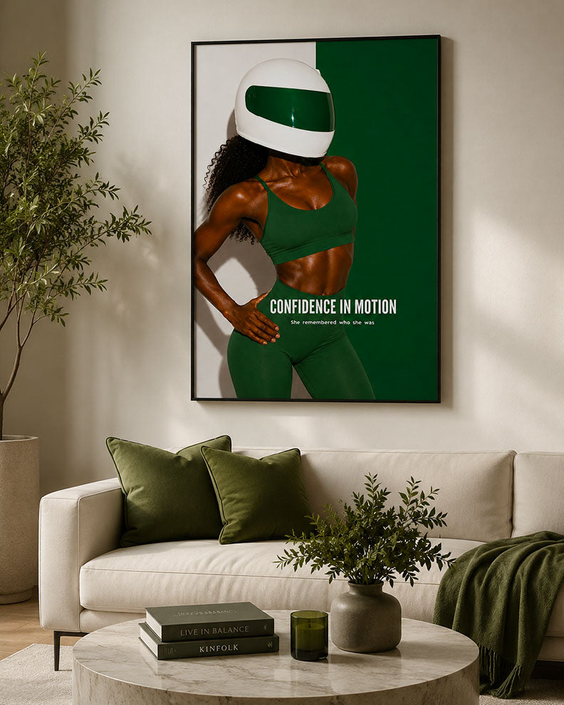 Confidence in motion-green