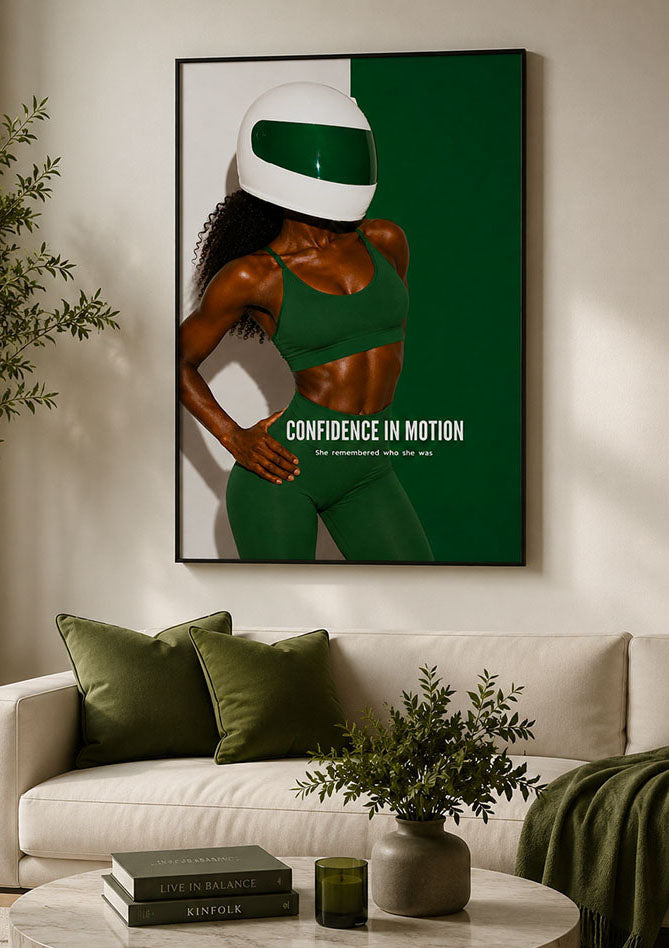 Confidence in motion-green