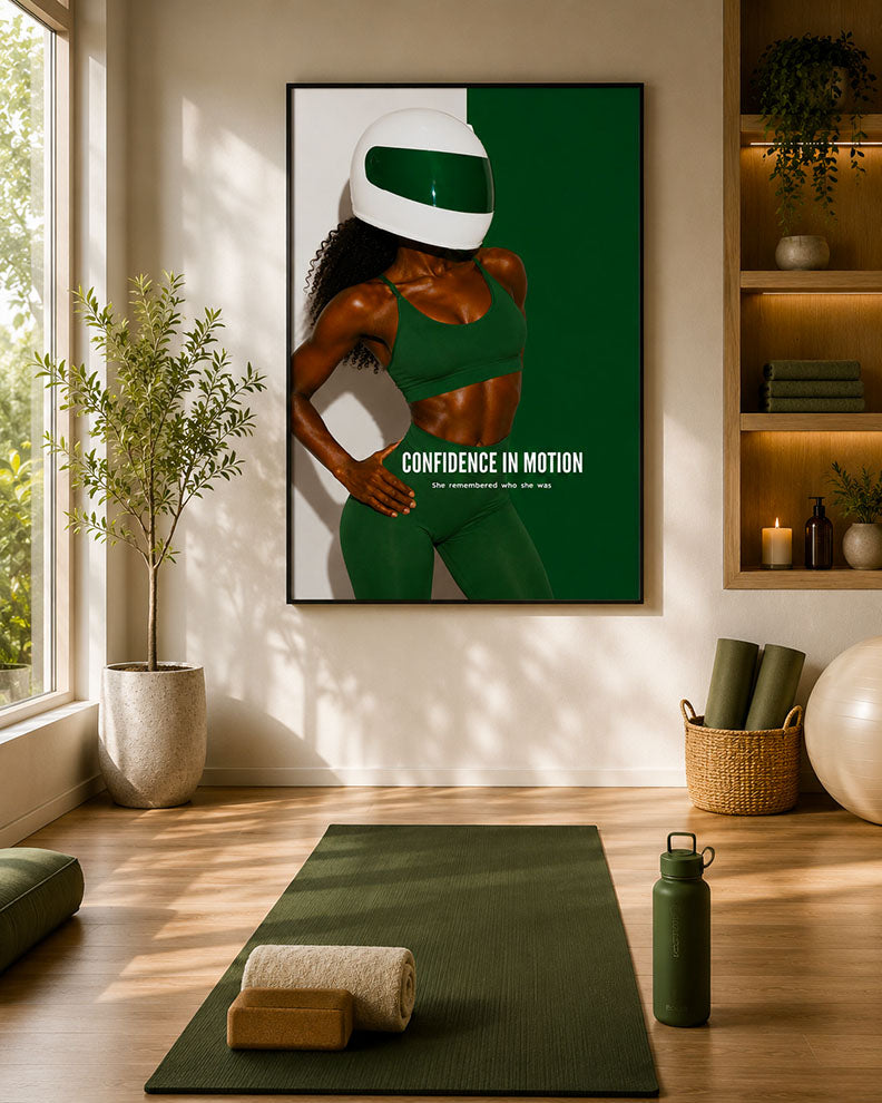 Confidence in motion-green
