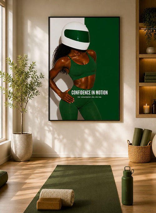 Confidence in motion-green