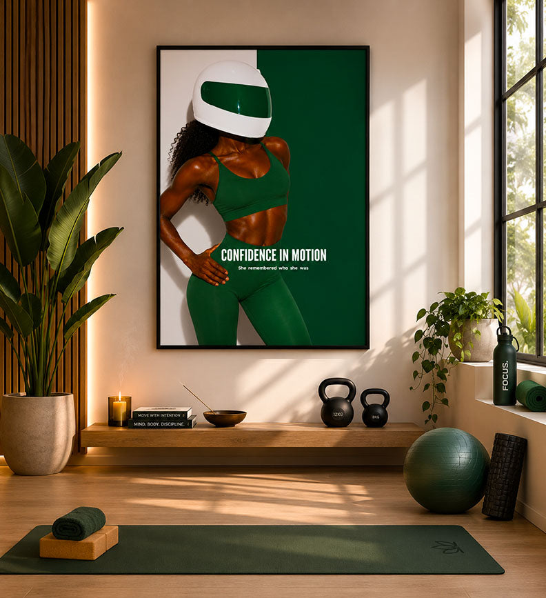 Confidence in motion-green