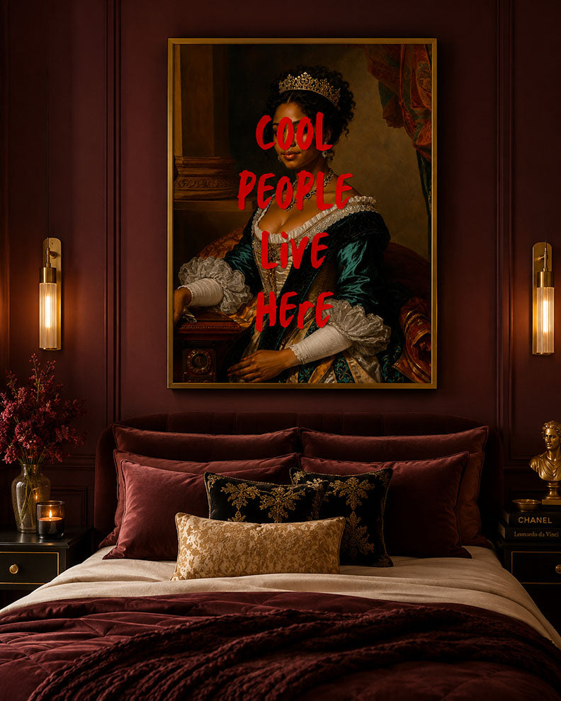 Cool People Live Here-Orange